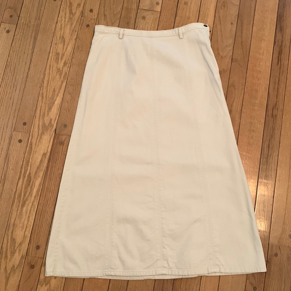 Christopher and banks size 10 tan skirt